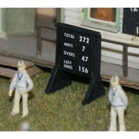 F35c NEW Cricket Portable Scoreboard F35c Unpainted Kit OO Scale 1:76