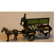 G3b NEW Large Horse Drawn Coat Cart Unpainted Kit (OO scale 1/76th)