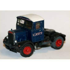 G85p Painted Scammell 45CD tractor unit 1939 Unpainted Kit OO Scale 1:76