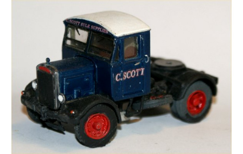 G85p Painted Scammell 45CD tractor unit 1939 Unpainted Kit OO Scale 1:76