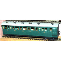 OP6 L.& B. 3rd Class Brake coach (& seats) OP6 Unpainted Kit O Scale 1:43