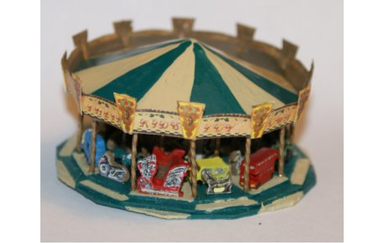 NQ19 Childrens Roundabout Toy Set Unpainted kit (N Scale 1/148th)