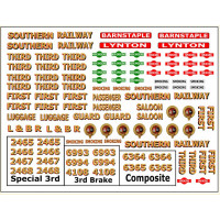 OP7a Decals L&B Coach (1/3rd comp or Spec 3rd or Brake) (O Scale 1/43rd)